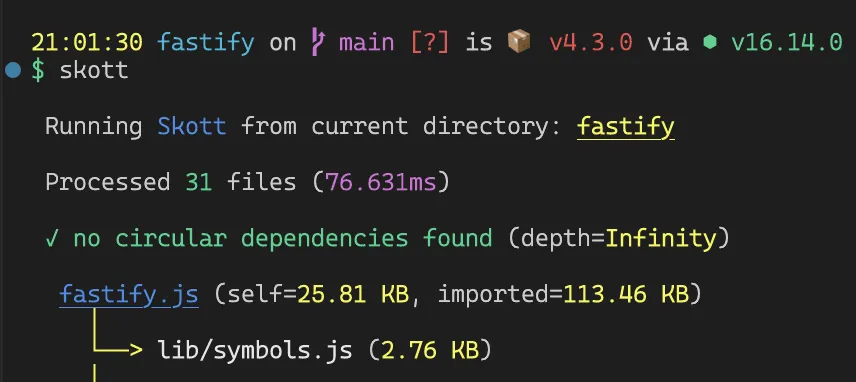 skott: a tool that generates a dependency graph from your JavaScript, TypeScript and Node.js projects.